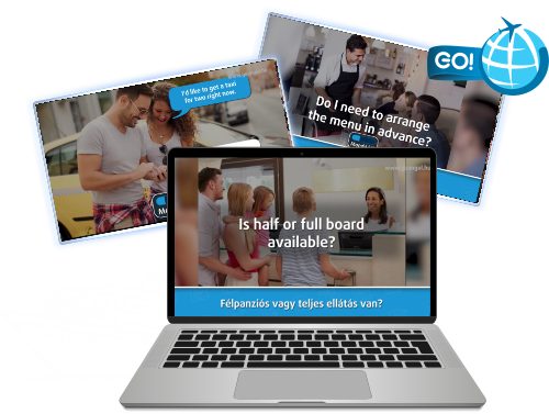 GO! Travel utazós angol videótanfolyam