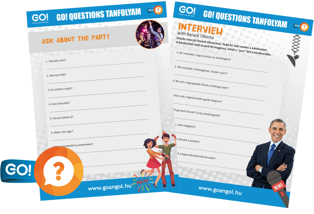 GO! Questions Tanfolyam